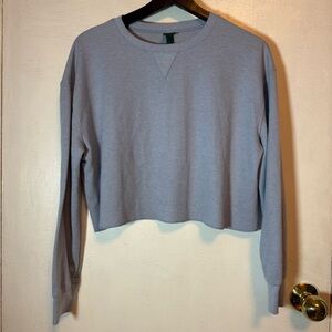 Wild Fable Long Sleeve Cropped Sweater